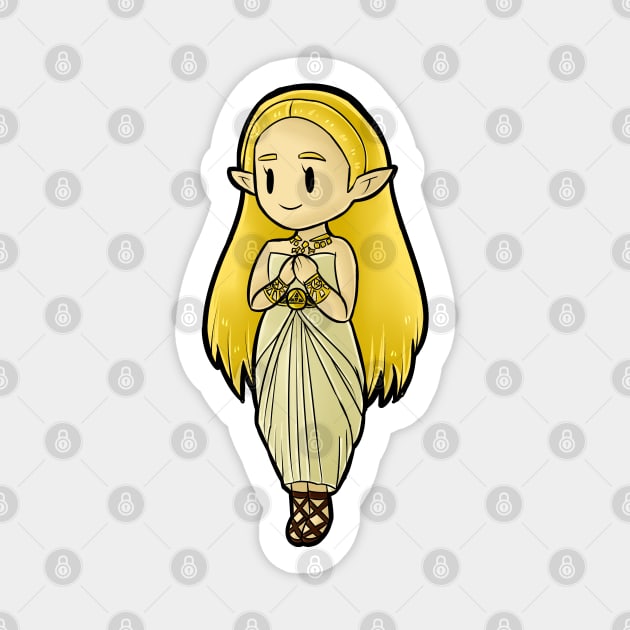 Paper Princess Sticker Sticker by ellenent